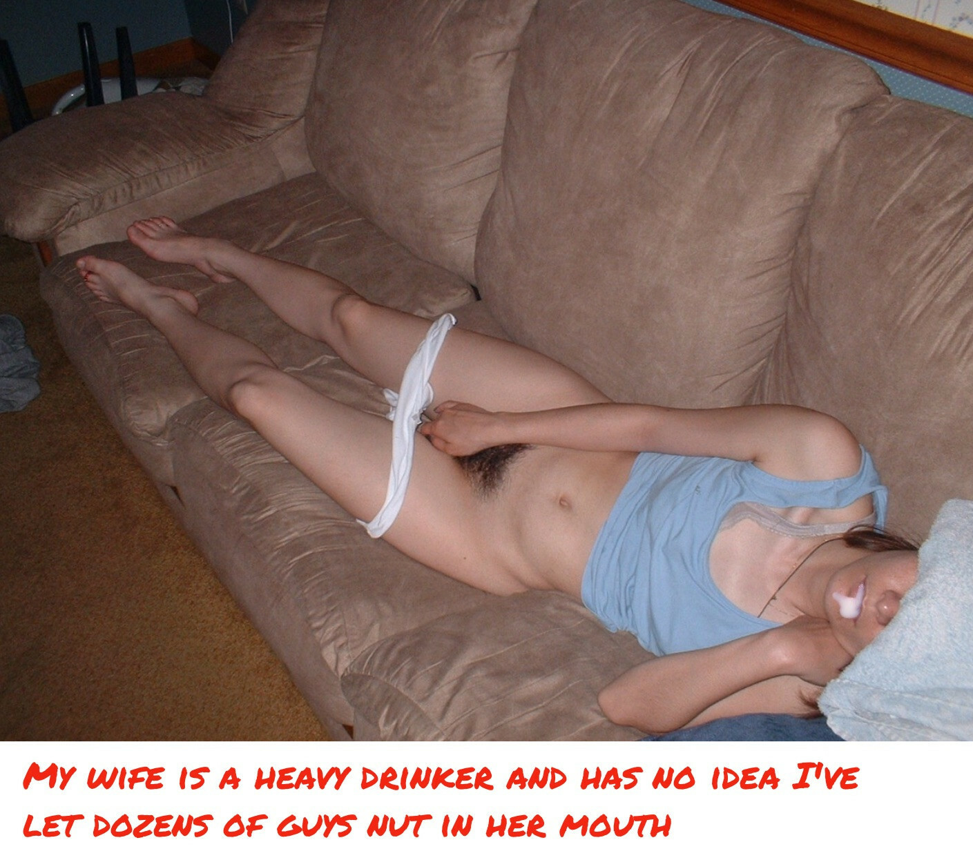 When your wife is the only reason you get invited — 25