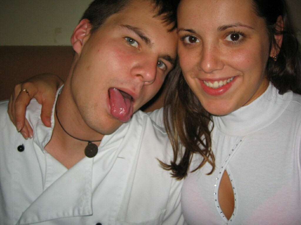 Russian couple having fun on vacation — 37