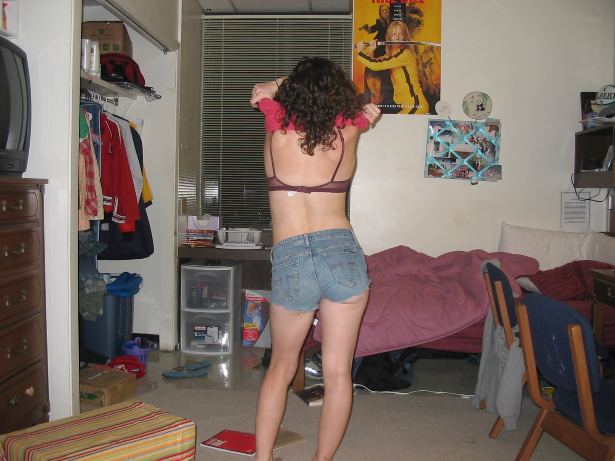 Bold girl taking pics of herself for her bf — 15