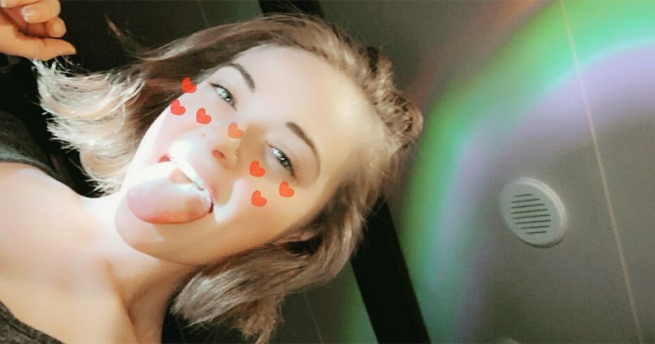 Young Milf with long tongue shows you where to cum — 30
