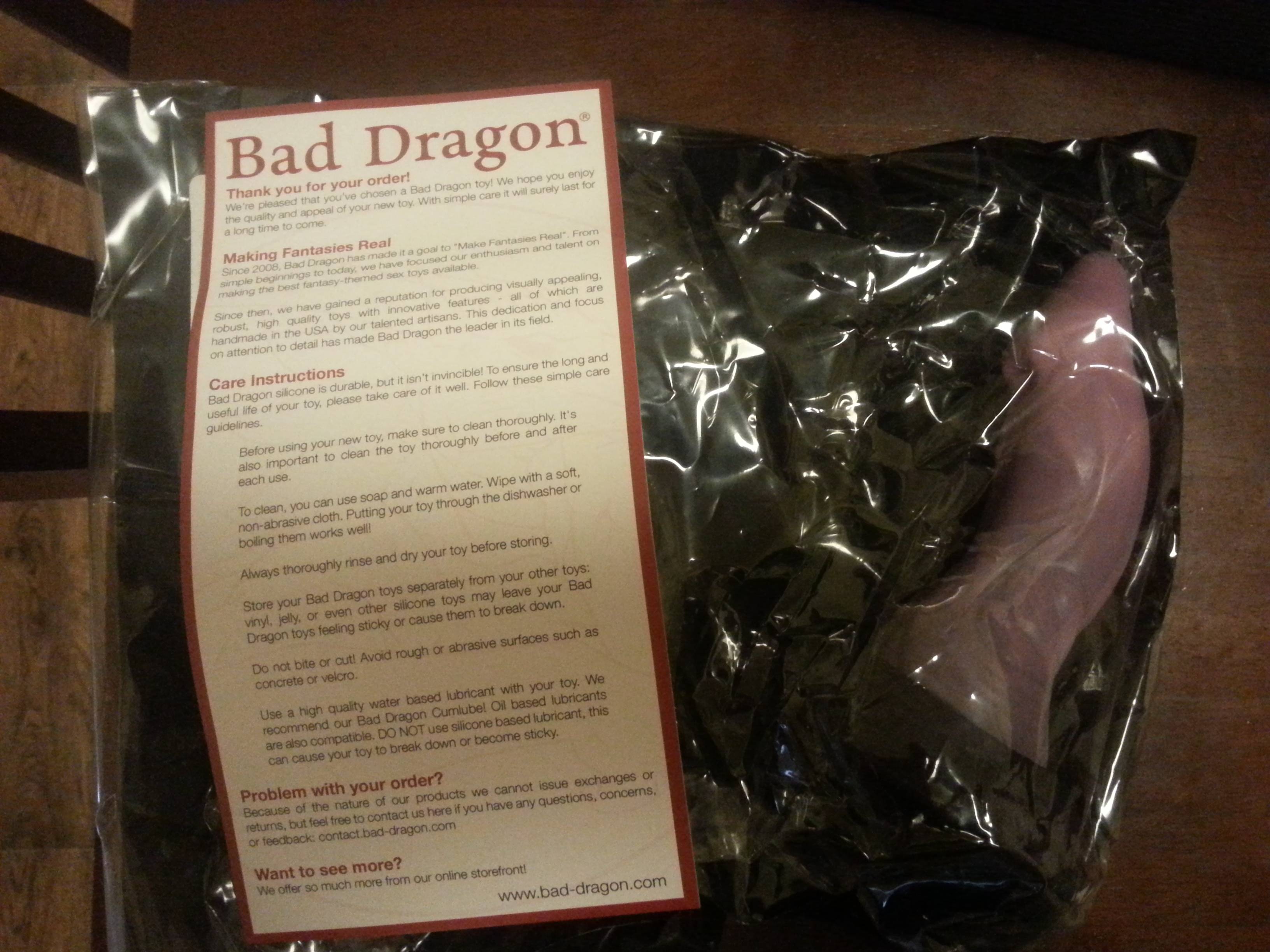 Girl With The Bad Dragon Dildo — 23