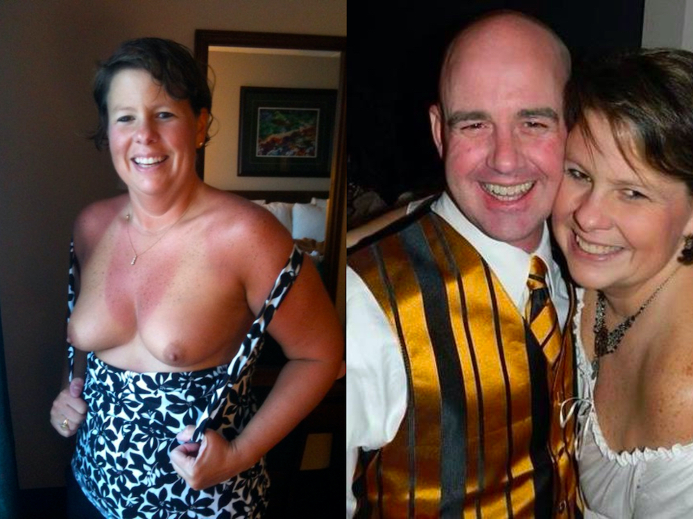 Texas Hubby shares his naked wife, Laura — 19