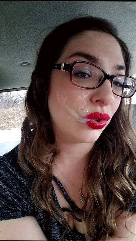 Red Lipstick and Cum — 16